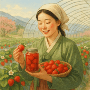 거창 류지봉명인 딸기 수제청