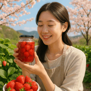 거창 류지봉명인 딸기 수제청